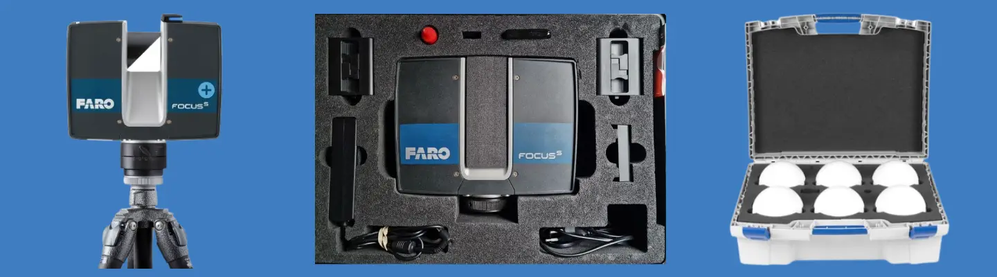 3D laser scanning of an industrial facility