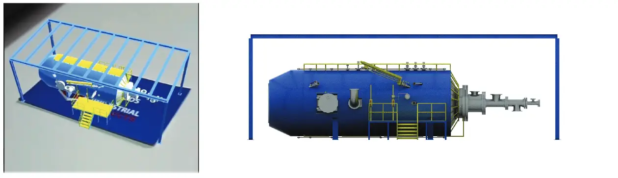 Augmented reality application for industrial use