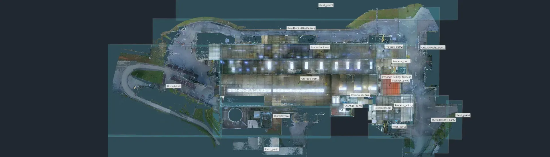 3D Laser Scanning, Point Cloud Registration, As-Built 3D Modeling